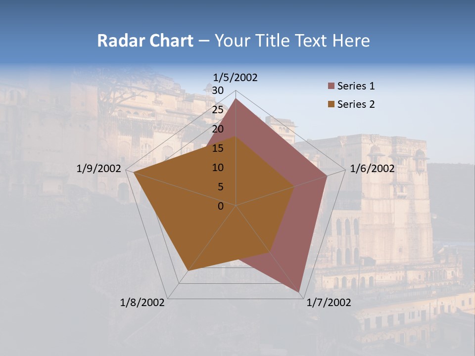 Walls Palace North PowerPoint Template