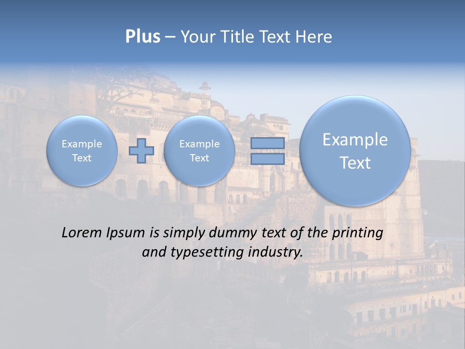 Walls Palace North PowerPoint Template