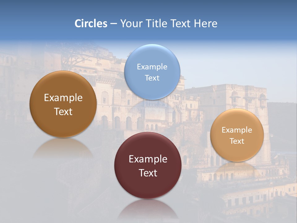 Walls Palace North PowerPoint Template