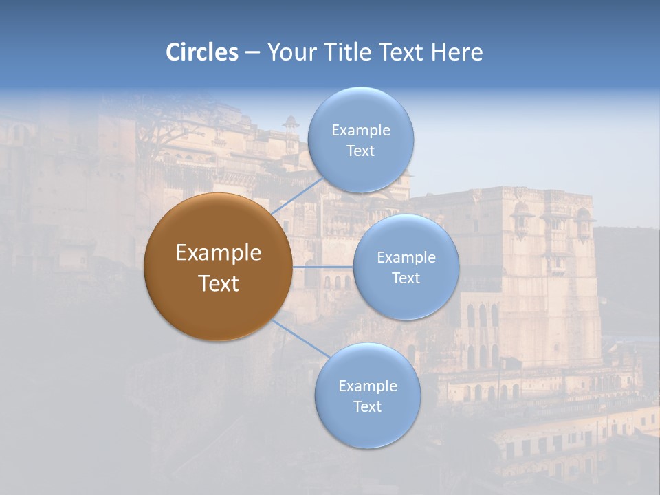 Walls Palace North PowerPoint Template