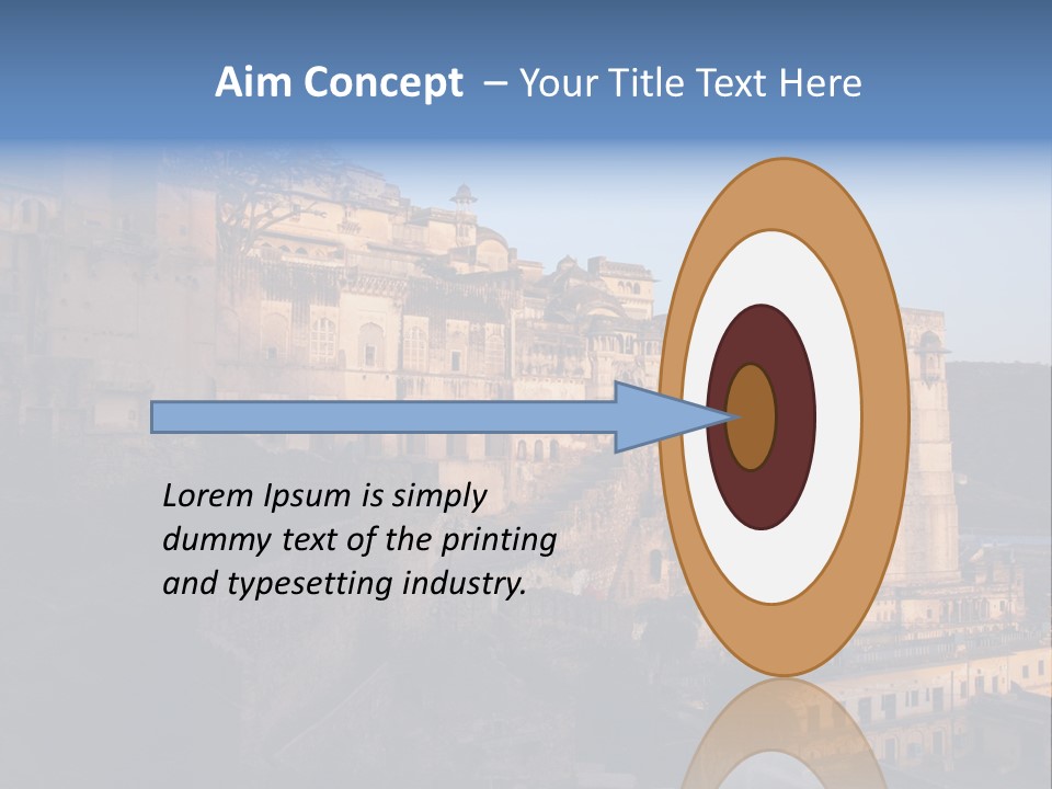 Walls Palace North PowerPoint Template