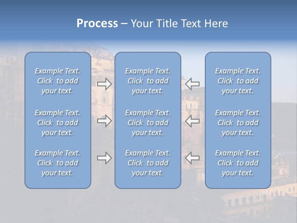 Walls Palace North PowerPoint Template