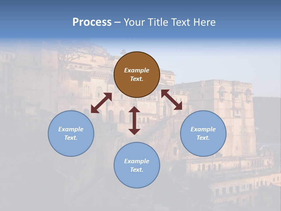 Walls Palace North PowerPoint Template