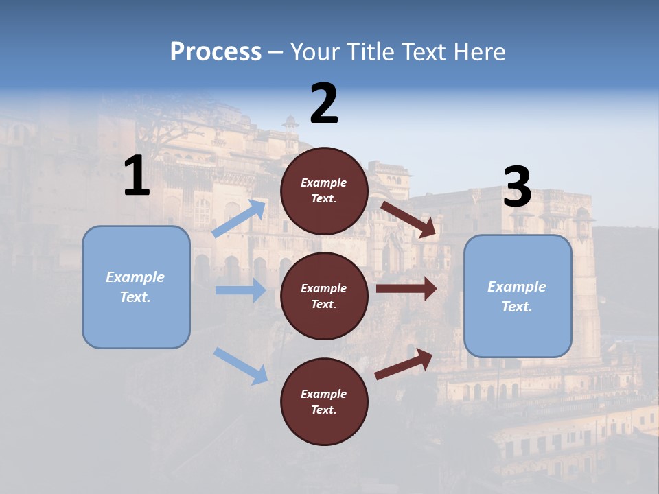 Walls Palace North PowerPoint Template