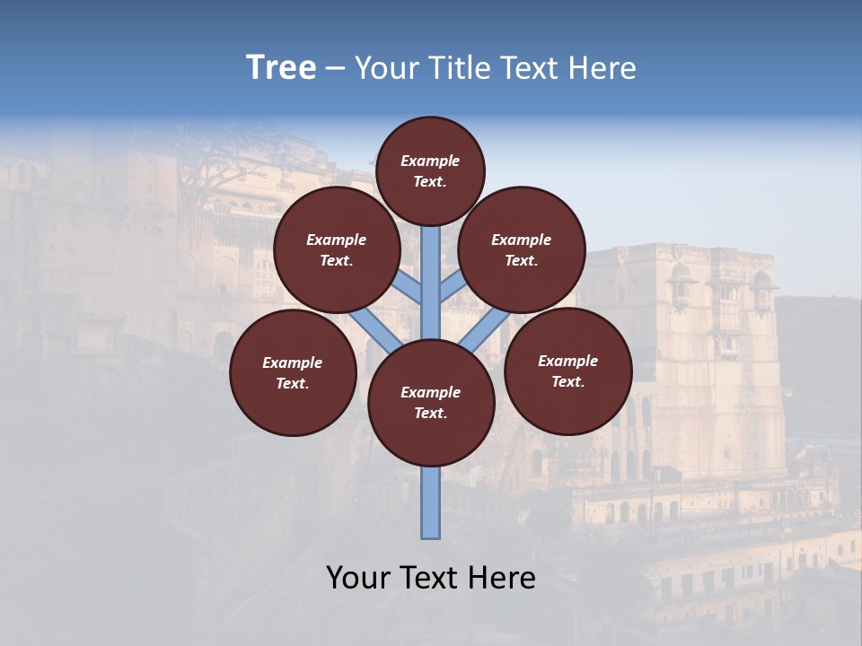 Walls Palace North PowerPoint Template