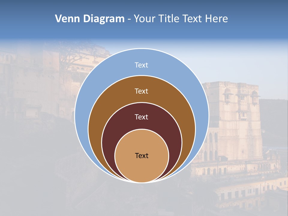 Walls Palace North PowerPoint Template