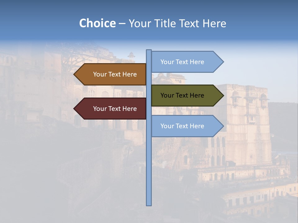 Walls Palace North PowerPoint Template