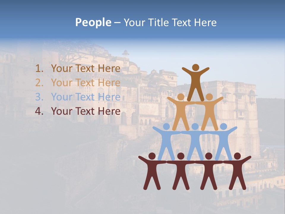 Walls Palace North PowerPoint Template