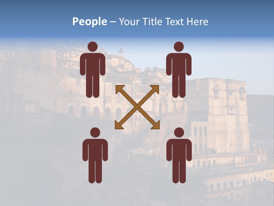 Walls Palace North PowerPoint Template