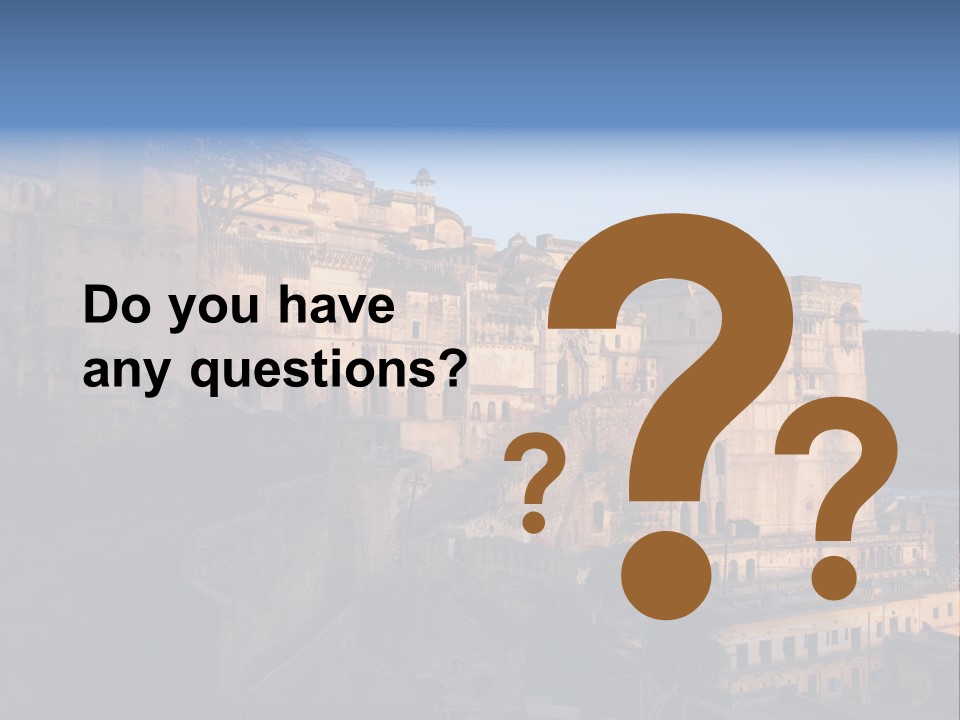 Walls Palace North PowerPoint Template