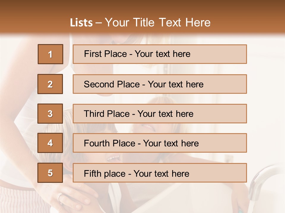 Vertical Pretty Pyjamas PowerPoint Template