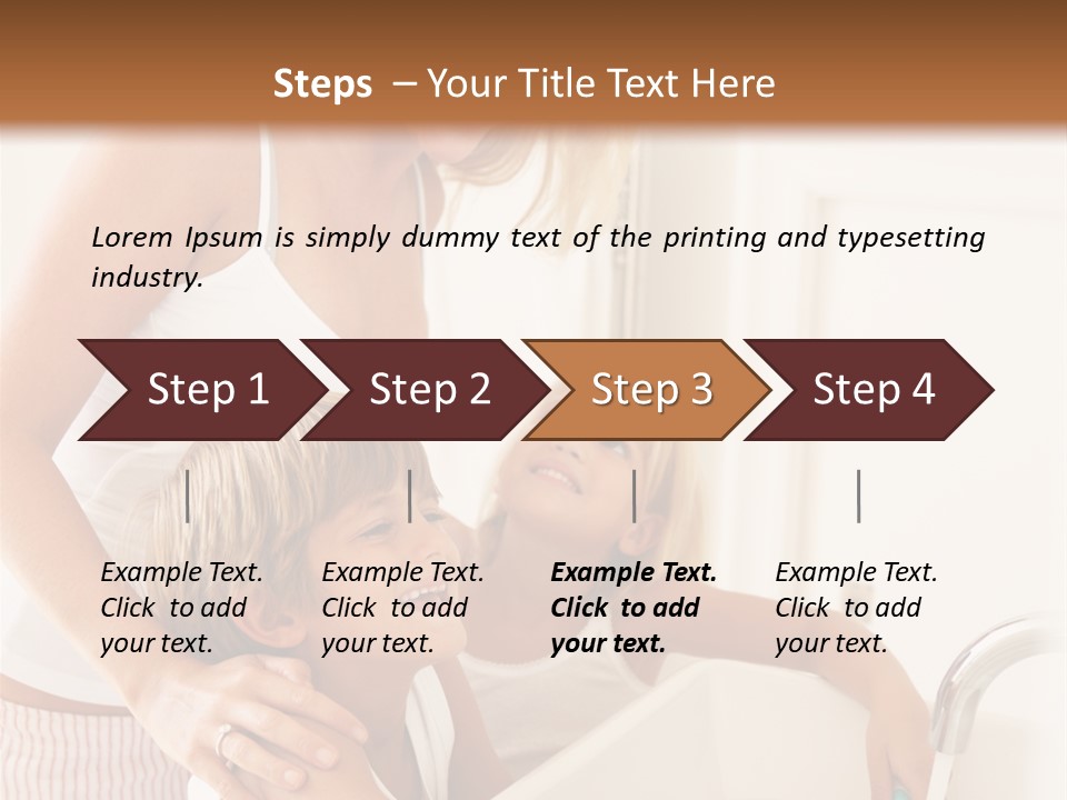 Vertical Pretty Pyjamas PowerPoint Template