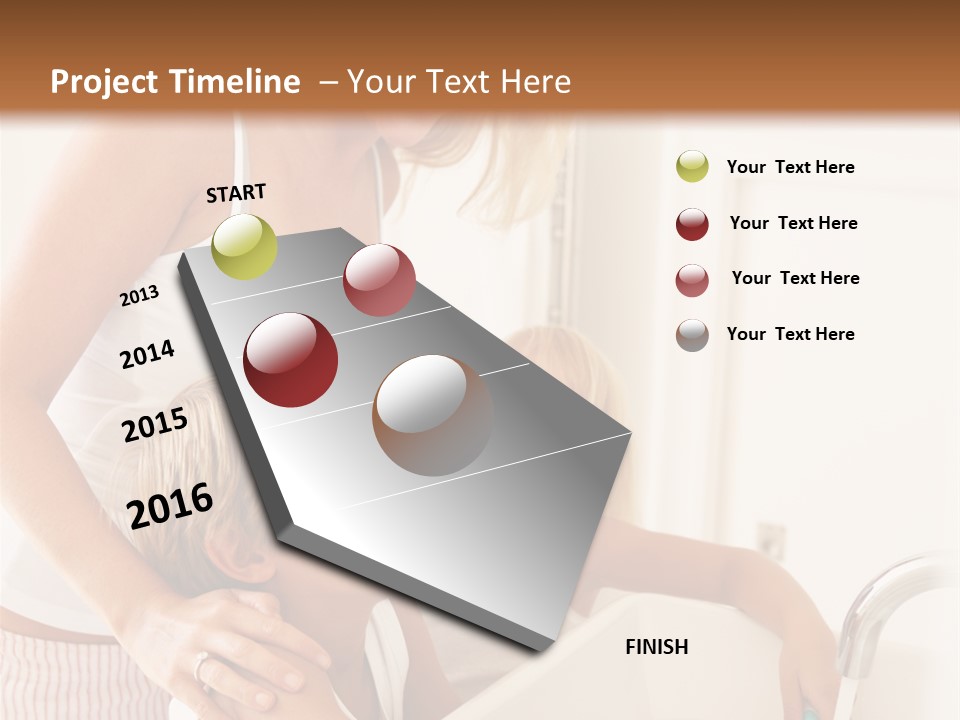 Vertical Pretty Pyjamas PowerPoint Template