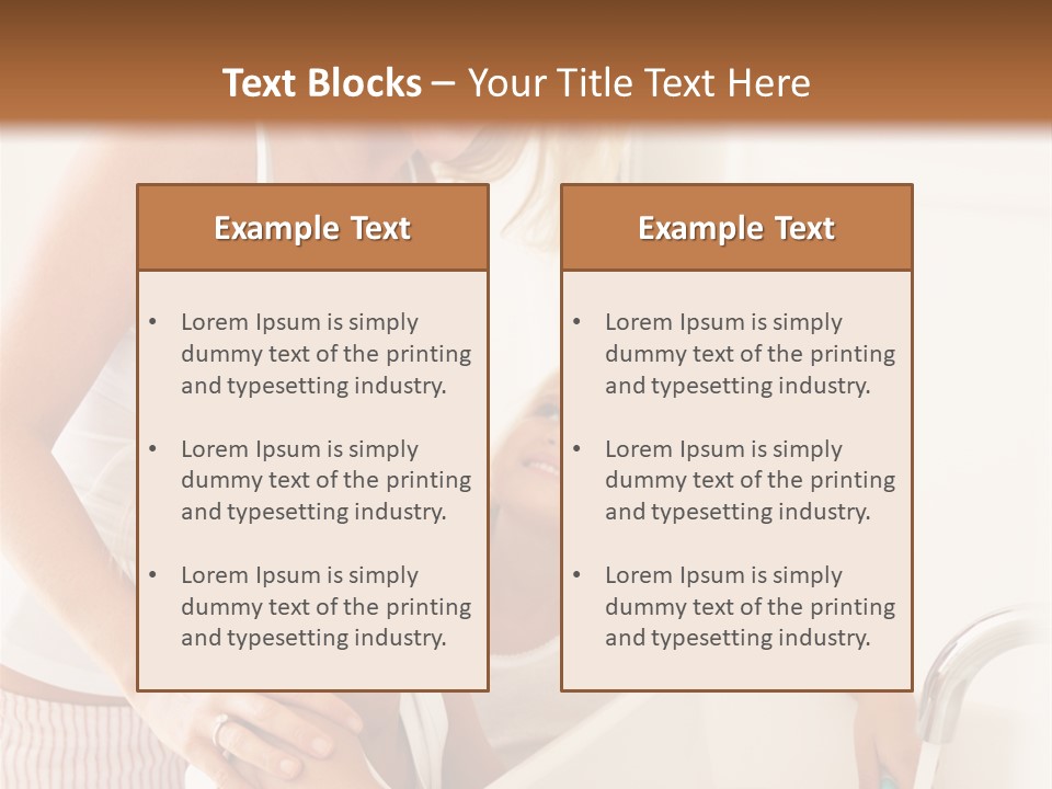 Vertical Pretty Pyjamas PowerPoint Template