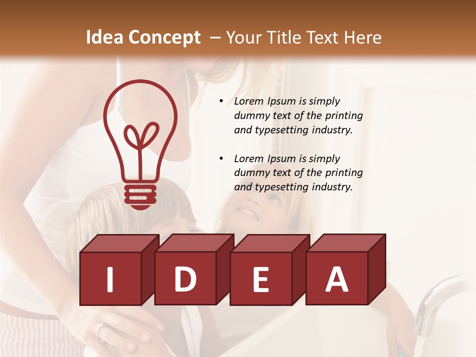 Vertical Pretty Pyjamas PowerPoint Template