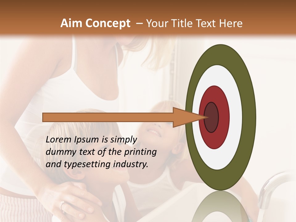 Vertical Pretty Pyjamas PowerPoint Template