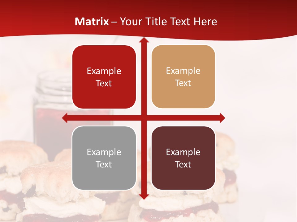 Devon Conserve Tea PowerPoint Template
