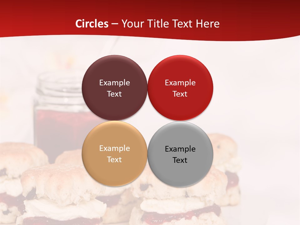 Devon Conserve Tea PowerPoint Template