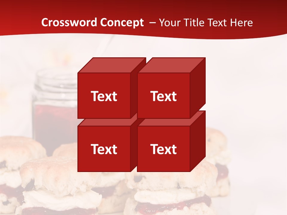 Devon Conserve Tea PowerPoint Template