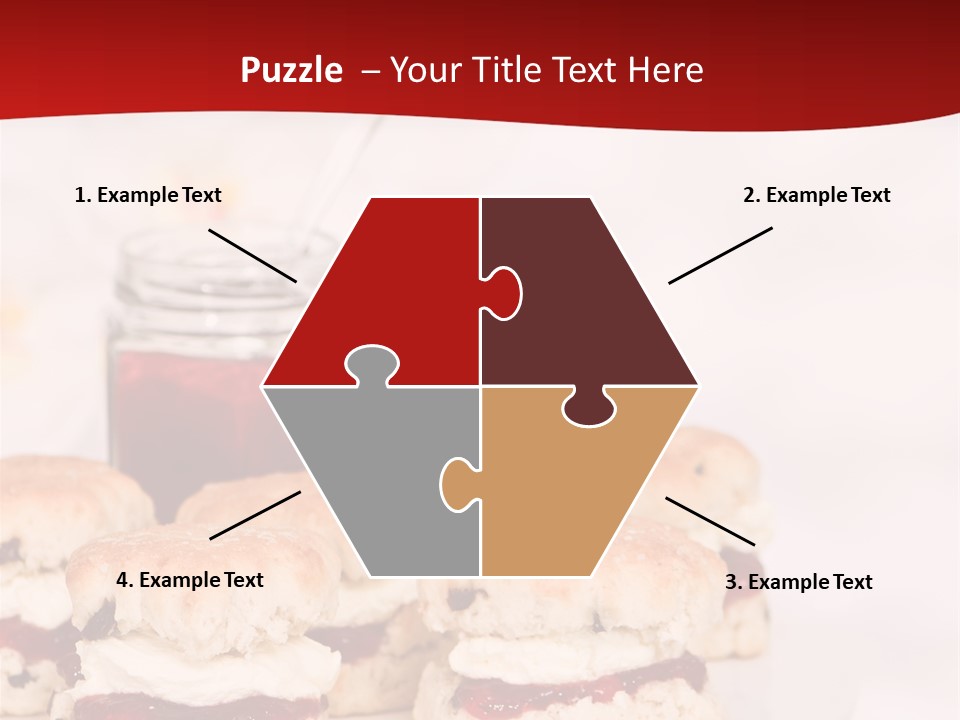 Devon Conserve Tea PowerPoint Template