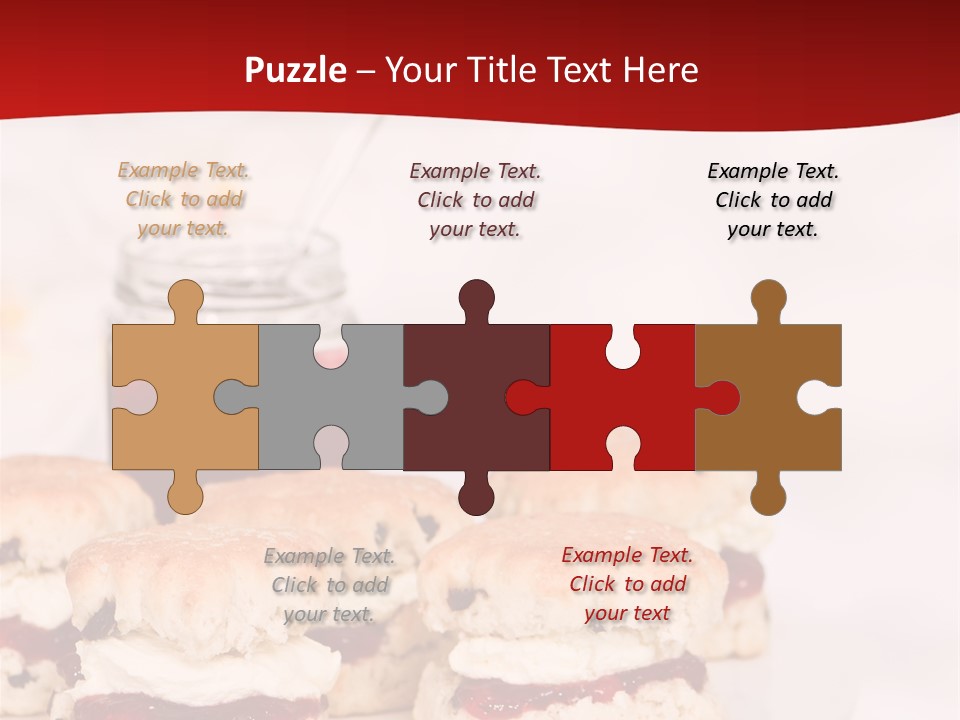 Devon Conserve Tea PowerPoint Template