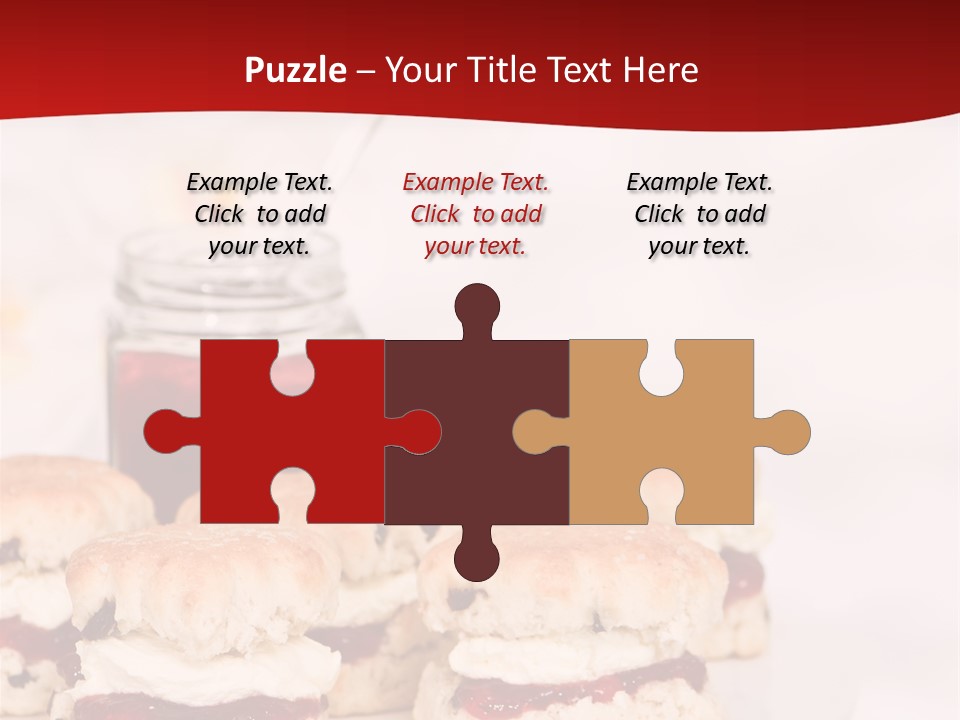 Devon Conserve Tea PowerPoint Template