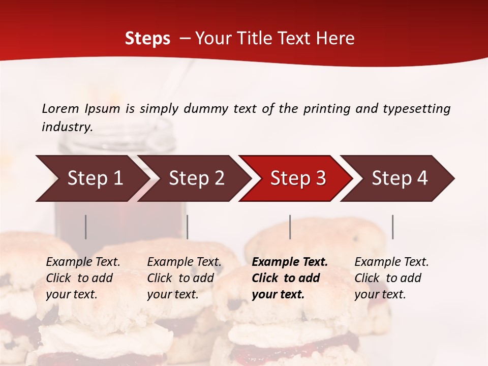Devon Conserve Tea PowerPoint Template