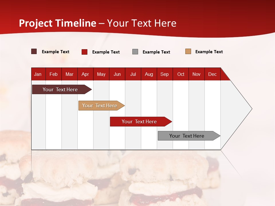 Devon Conserve Tea PowerPoint Template