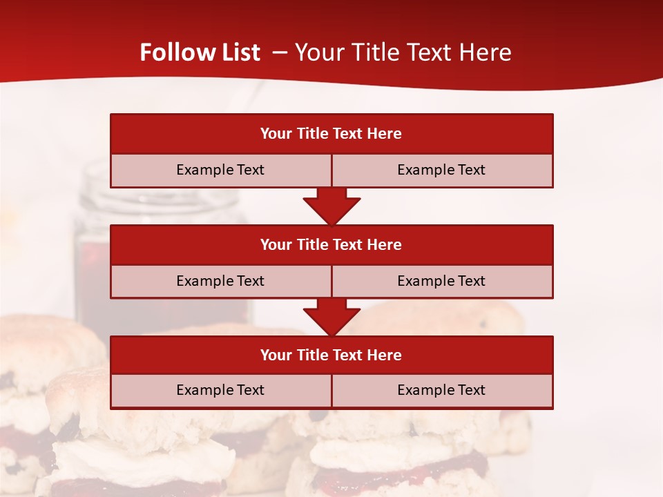 Devon Conserve Tea PowerPoint Template