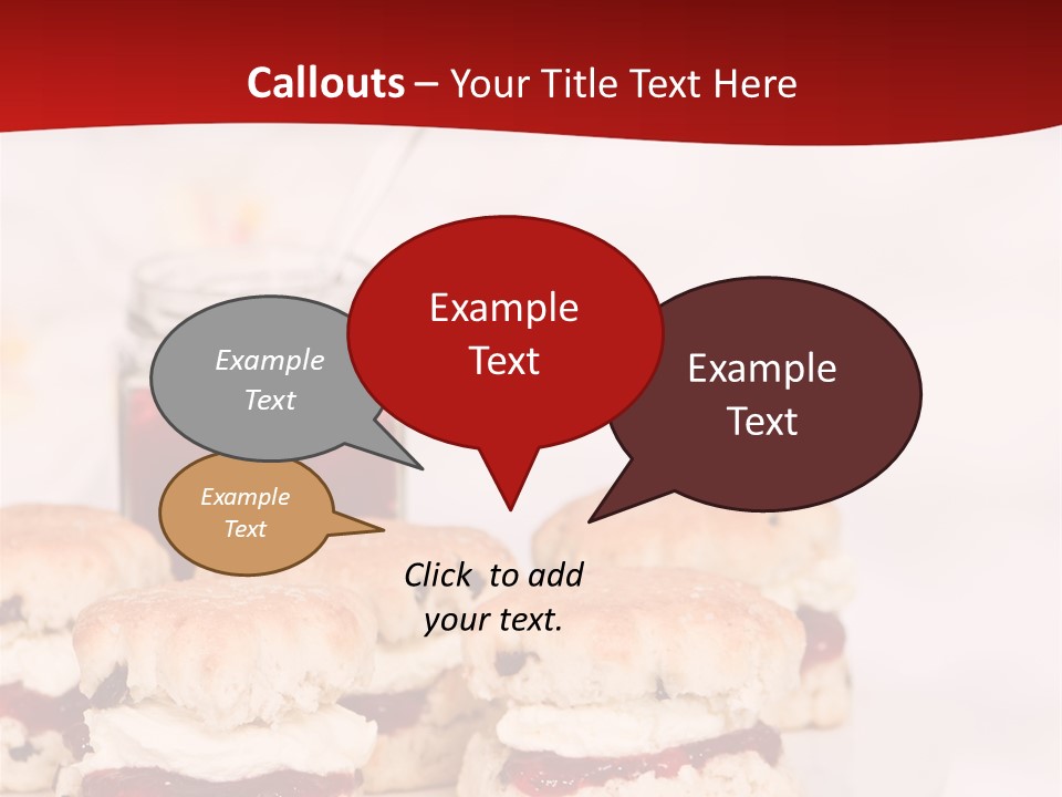 Devon Conserve Tea PowerPoint Template