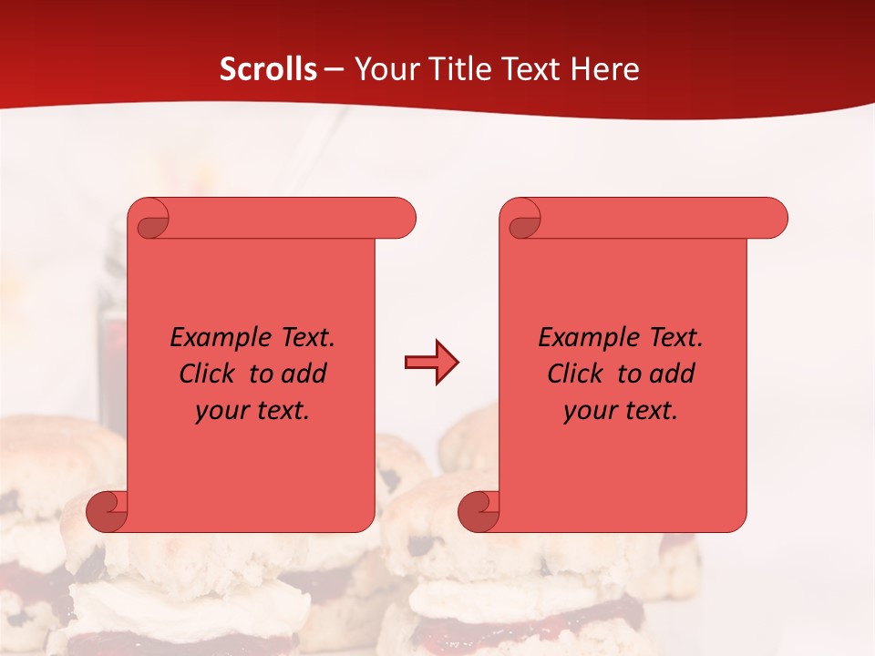 Devon Conserve Tea PowerPoint Template