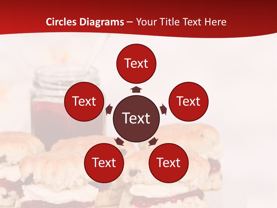 Devon Conserve Tea PowerPoint Template