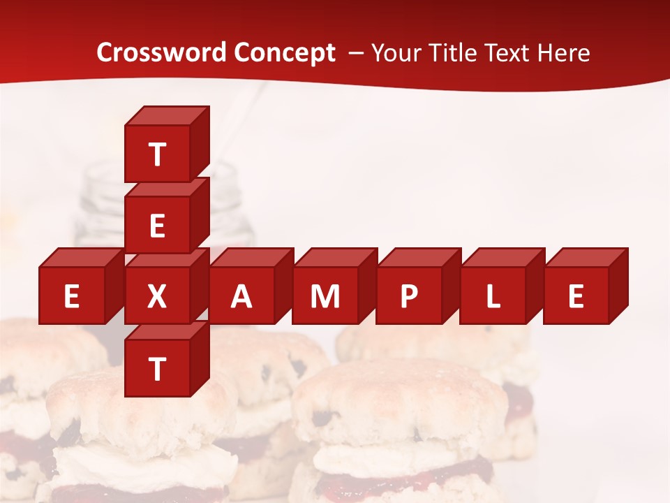 Devon Conserve Tea PowerPoint Template