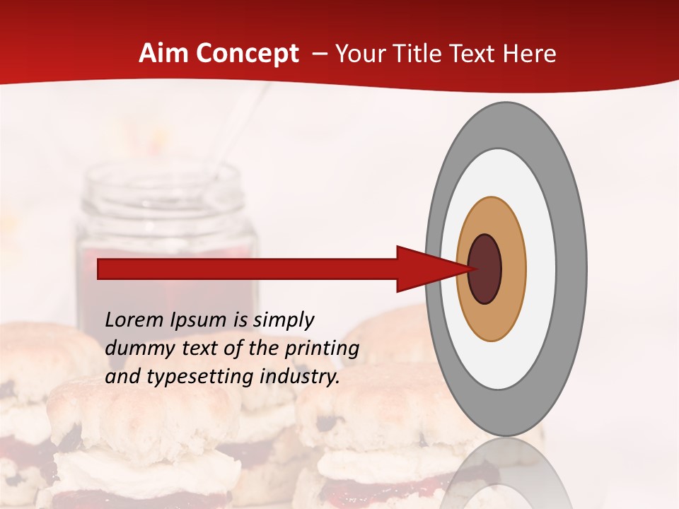 Devon Conserve Tea PowerPoint Template