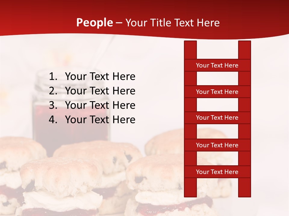 Devon Conserve Tea PowerPoint Template