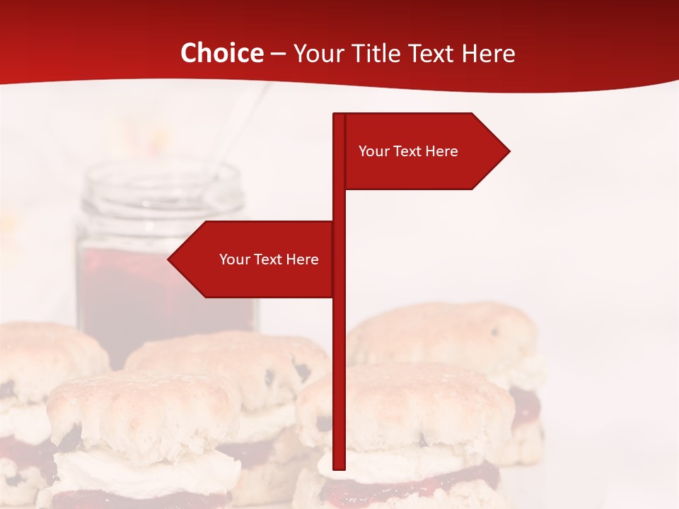 Devon Conserve Tea PowerPoint Template