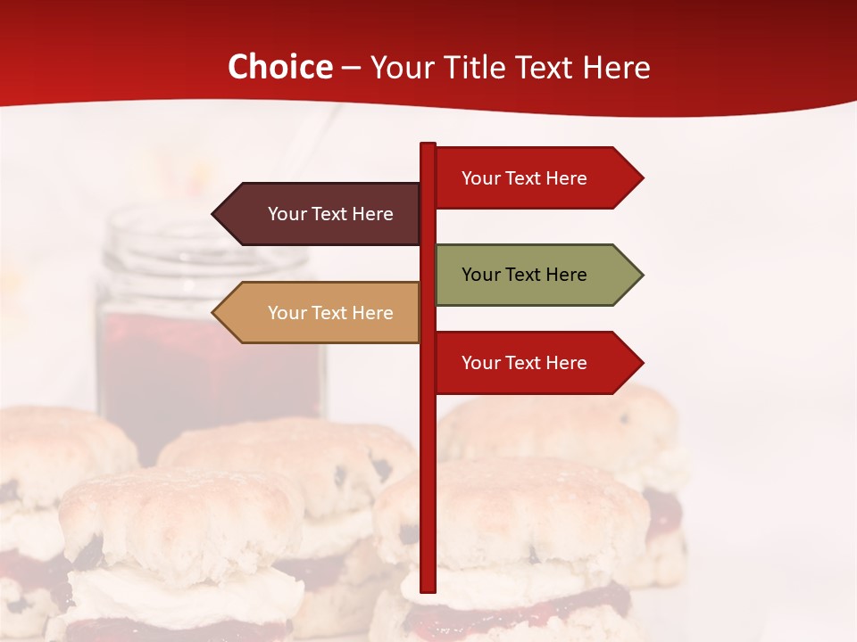 Devon Conserve Tea PowerPoint Template