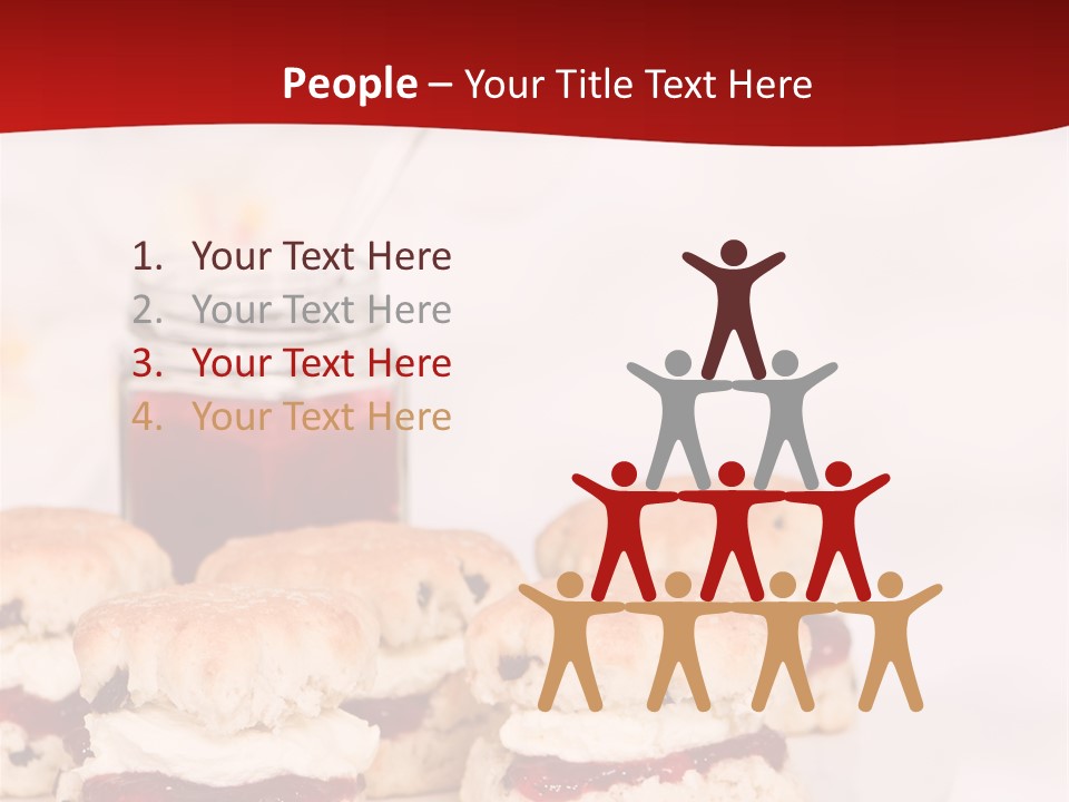 Devon Conserve Tea PowerPoint Template