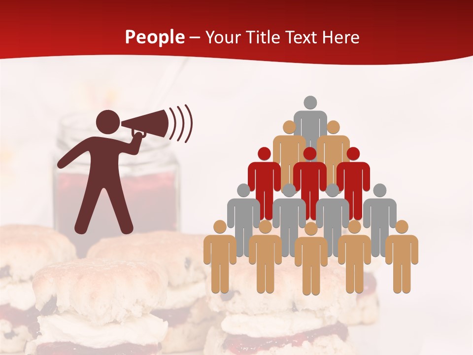 Devon Conserve Tea PowerPoint Template