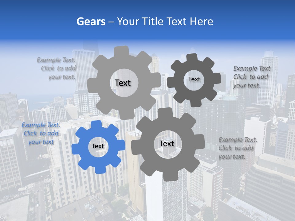 Famous Street City PowerPoint Template