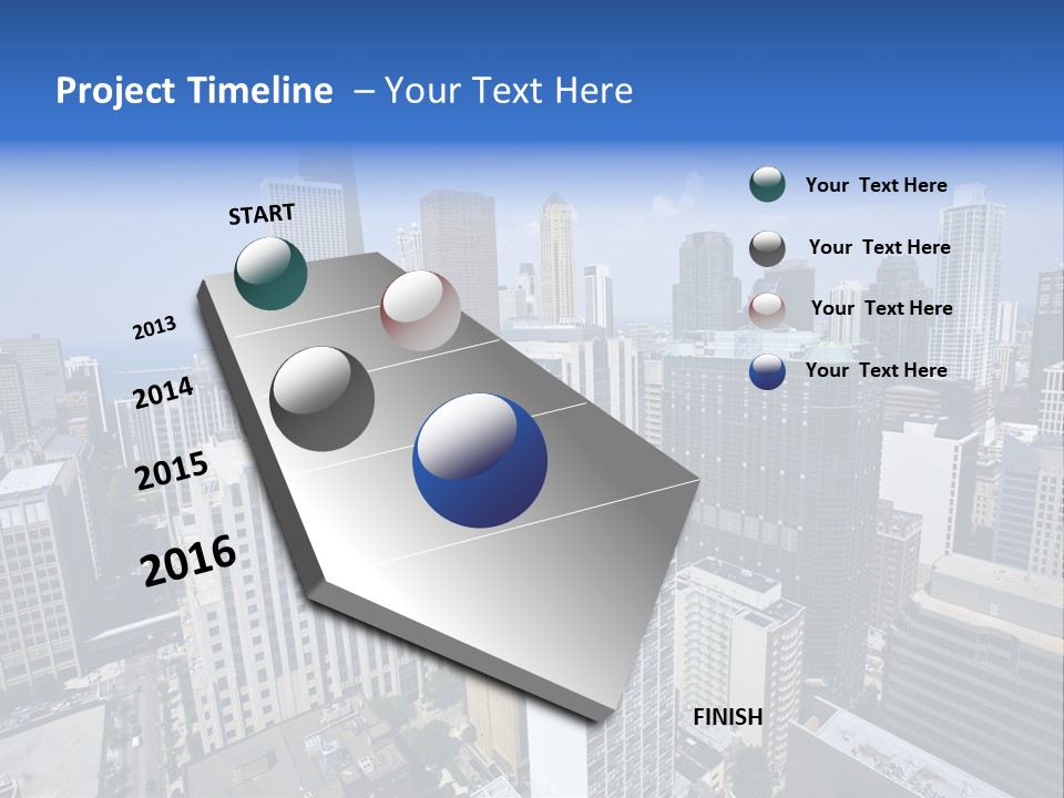 Famous Street City PowerPoint Template