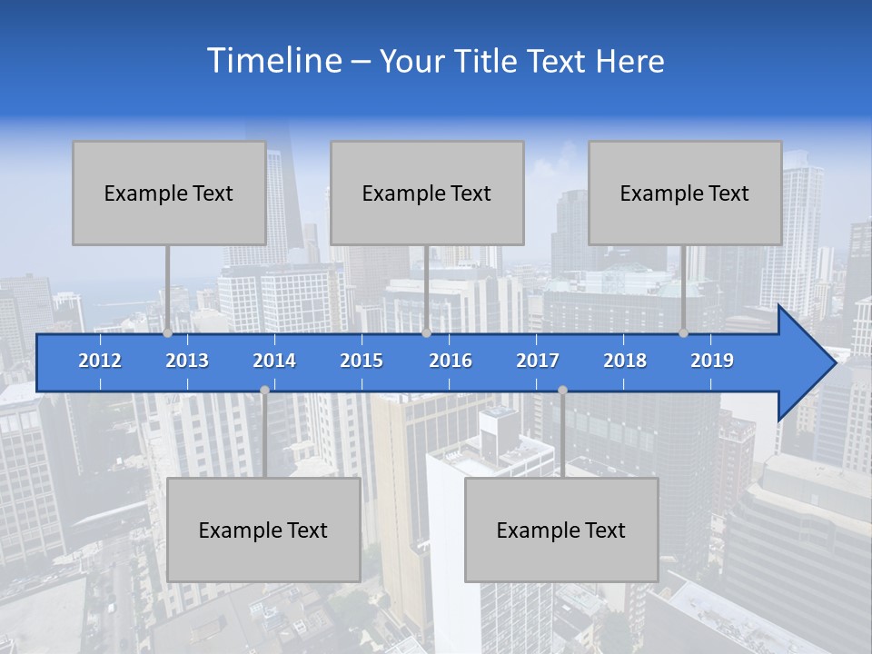 Famous Street City PowerPoint Template
