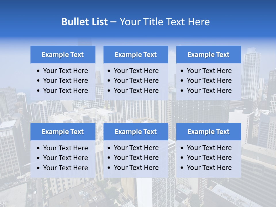 Famous Street City PowerPoint Template