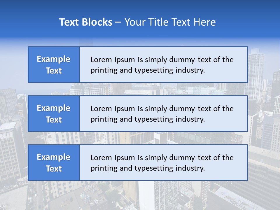 Famous Street City PowerPoint Template