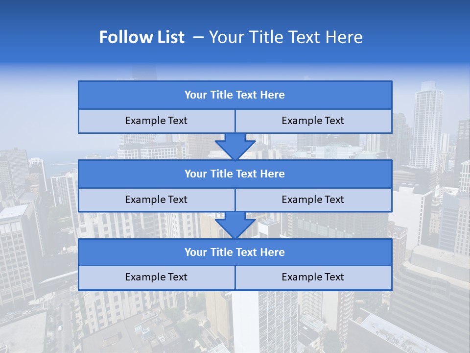 Famous Street City PowerPoint Template