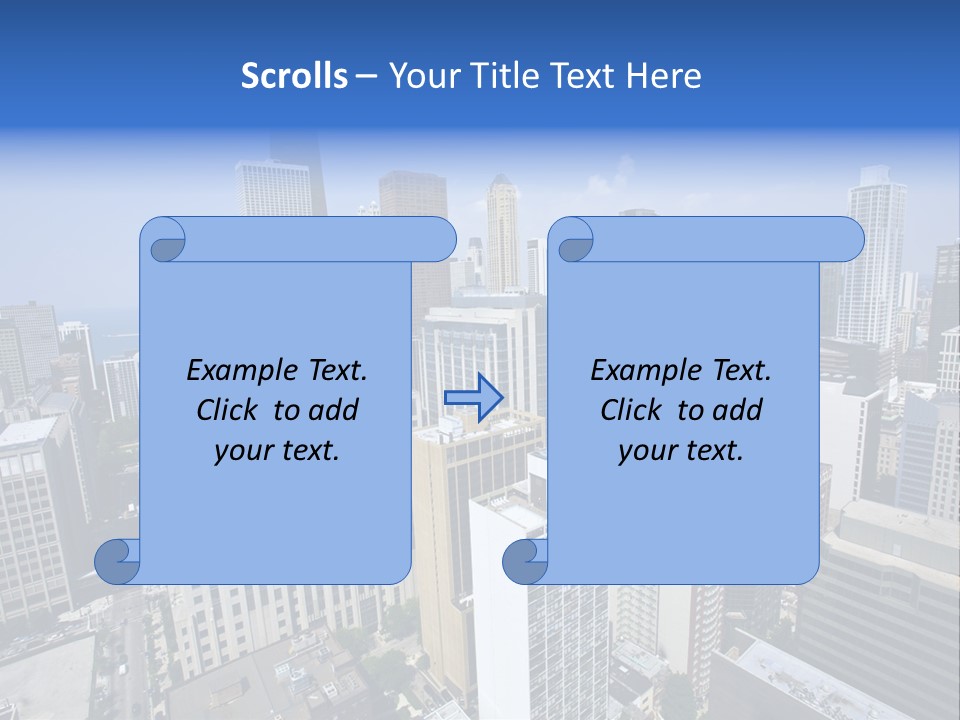 Famous Street City PowerPoint Template