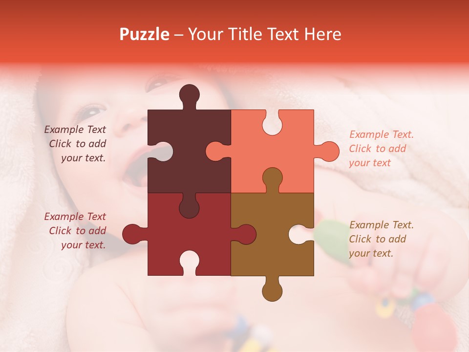 Newborn Adorable Attractive PowerPoint Template