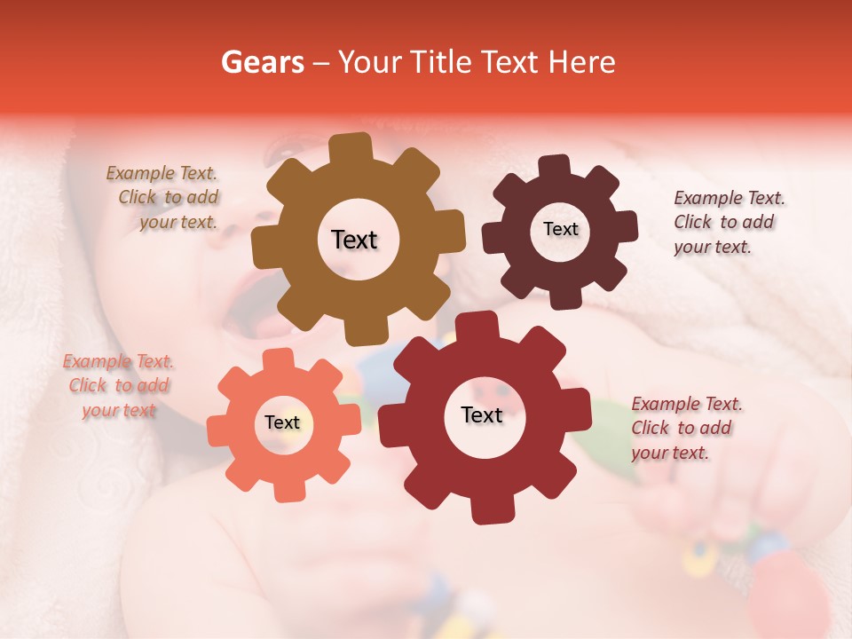 Newborn Adorable Attractive PowerPoint Template