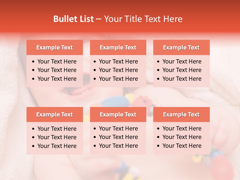 Newborn Adorable Attractive PowerPoint Template