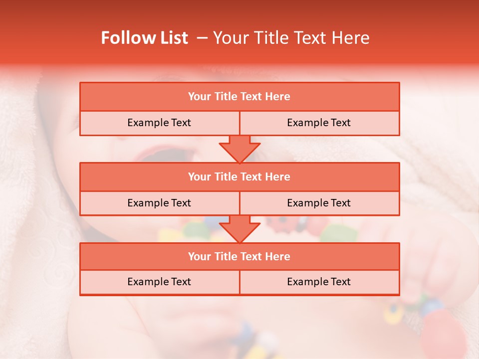 Newborn Adorable Attractive PowerPoint Template